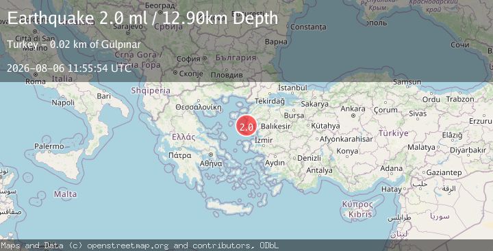 Map of NEAR THE COAST OF WESTERN TURKEY