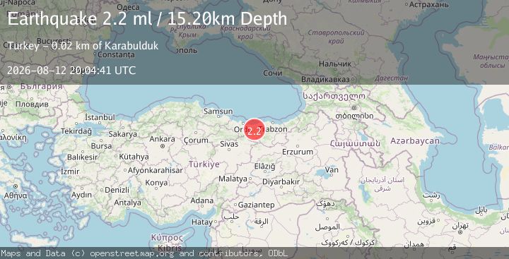 Map of EASTERN TURKEY