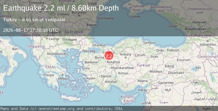 Map of WESTERN TURKEY