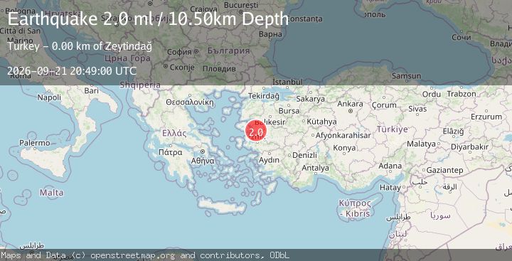 Map of WESTERN TURKEY
