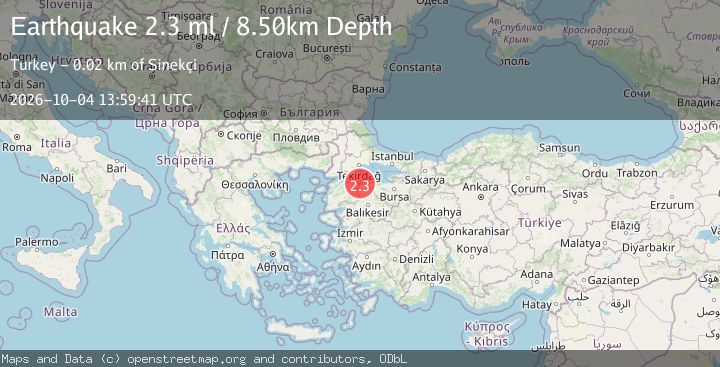 Map of WESTERN TURKEY