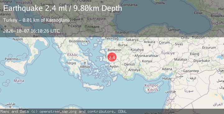 Map of WESTERN TURKEY