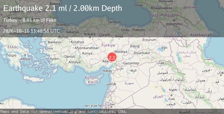 Map of CENTRAL TURKEY