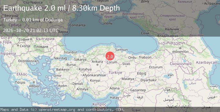 Map of CENTRAL TURKEY