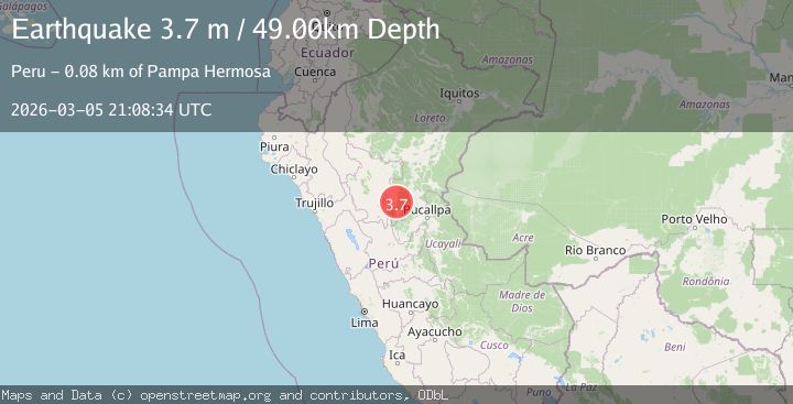 Map of NORTHERN PERU