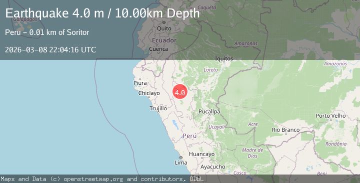Map of NORTHERN PERU