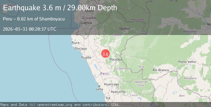 Map of NORTHERN PERU