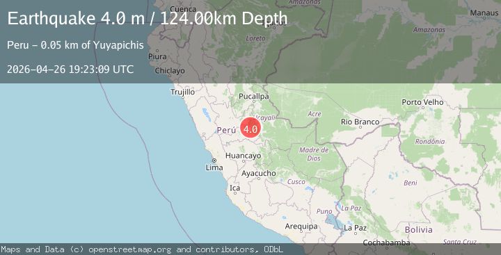 Map of CENTRAL PERU