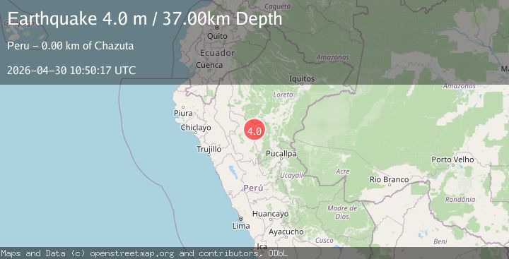 Map of NORTHERN PERU