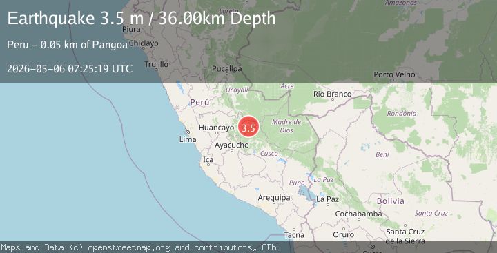 Map of CENTRAL PERU