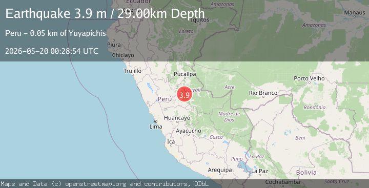 Map of CENTRAL PERU