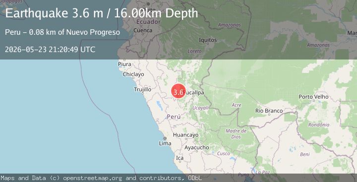 Map of NORTHERN PERU