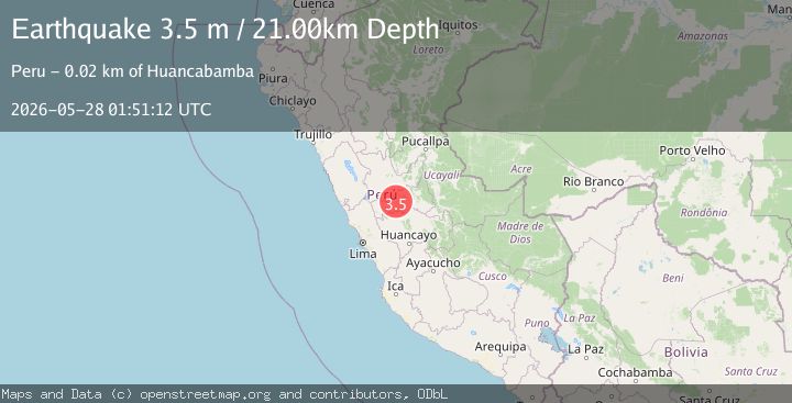 Map of CENTRAL PERU