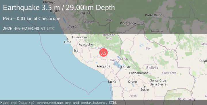 Map of CENTRAL PERU