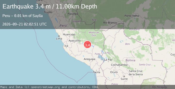 Map of CENTRAL PERU