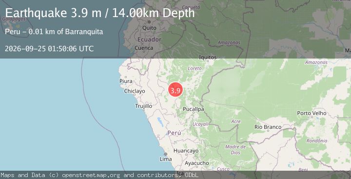 Map of NORTHERN PERU