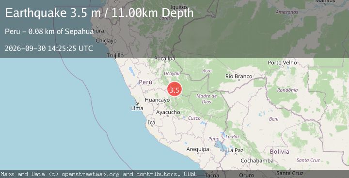Map of CENTRAL PERU