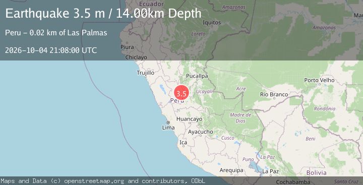 Map of CENTRAL PERU