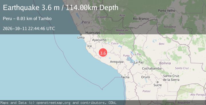 Map of CENTRAL PERU