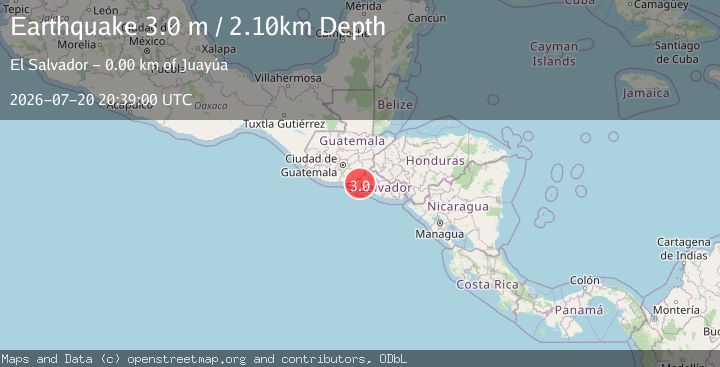 Map of EL SALVADOR