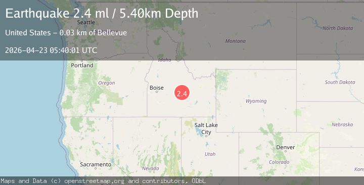 Map of SOUTHERN IDAHO