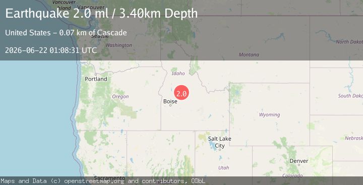 Map of SOUTHERN IDAHO