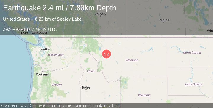 Map of WESTERN MONTANA