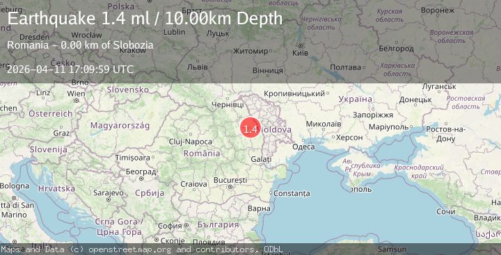 Map of ROMANIA-MOLDOVA BORDER REGION
