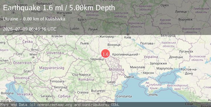 Map of UKRAINE-MOLDOVA BORDER REGION