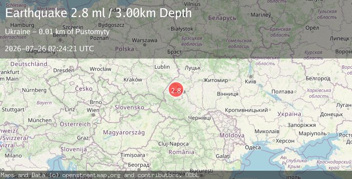 Map of UKRAINE