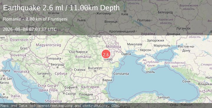 Map of ROMANIA