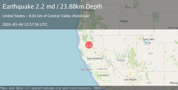 Map of NORTHERN CALIFORNIA