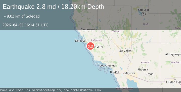 Map of CENTRAL CALIFORNIA