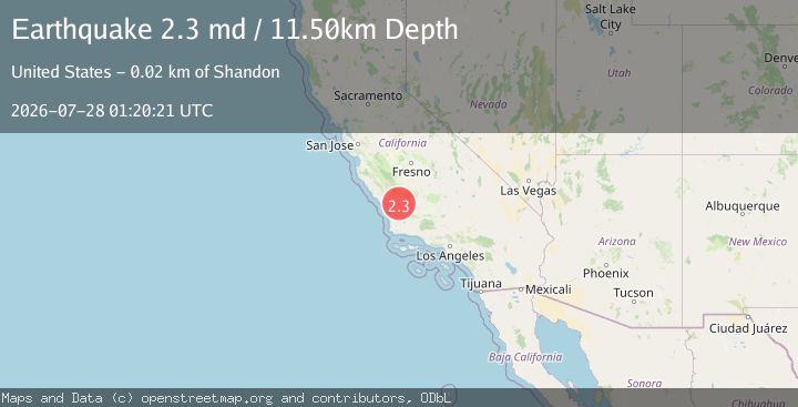 Map of CENTRAL CALIFORNIA