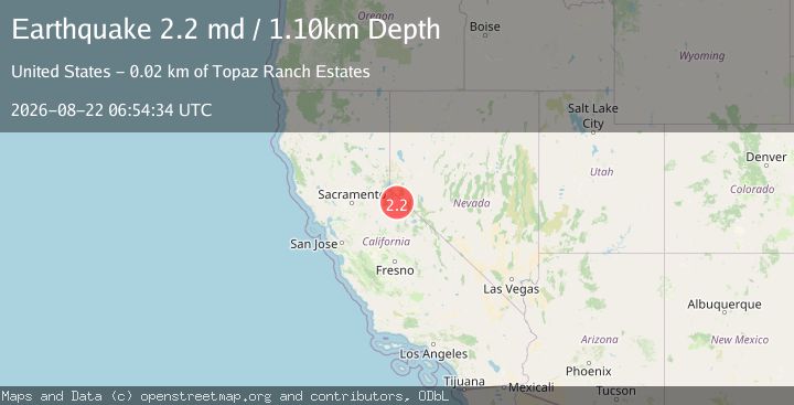Map of NORTHERN CALIFORNIA