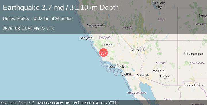 Map of CENTRAL CALIFORNIA