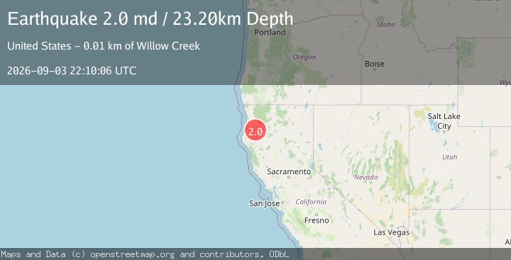 Map of NORTHERN CALIFORNIA