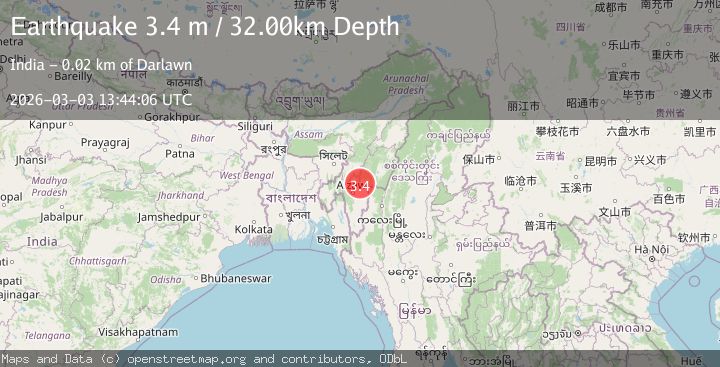 Map of MANIPUR, INDIA REGION
