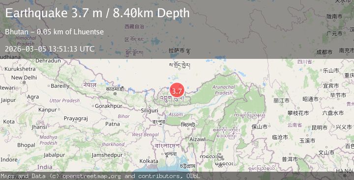 Map of EASTERN XIZANG