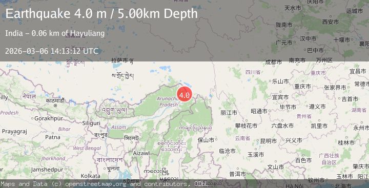 Map of EASTERN XIZANG-INDIA BORDER REG.