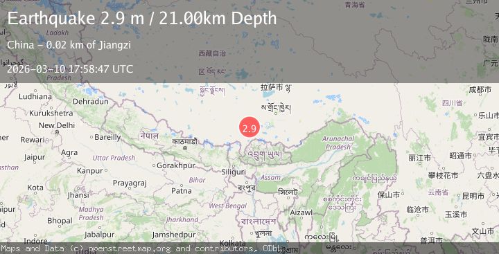 Map of WESTERN XIZANG