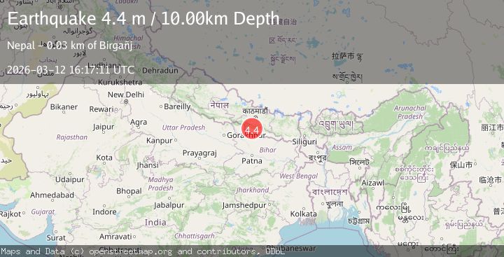 Map of NEPAL