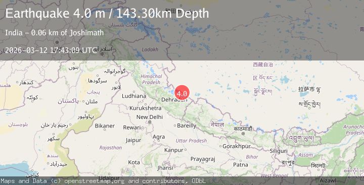 Map of WESTERN XIZANG-INDIA BORDER REG.