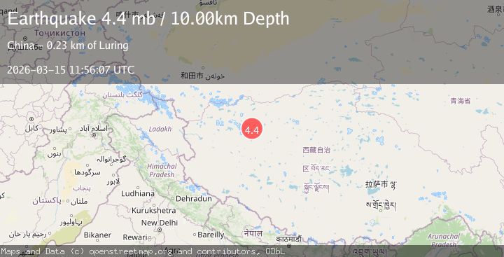 Map of WESTERN XIZANG