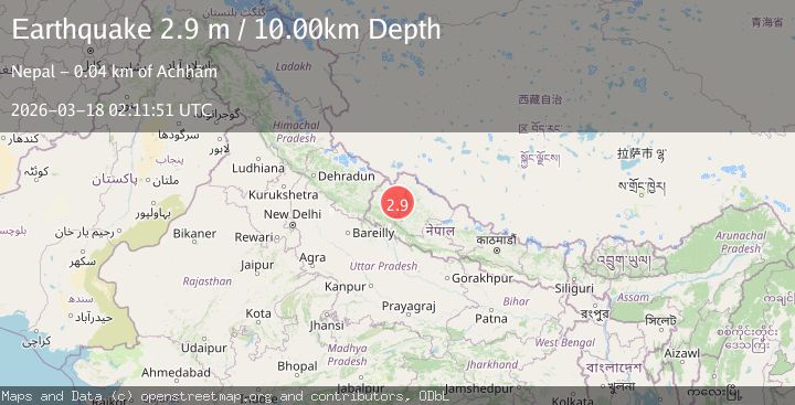 Map of NEPAL