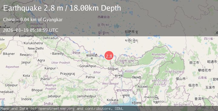 Map of WESTERN XIZANG