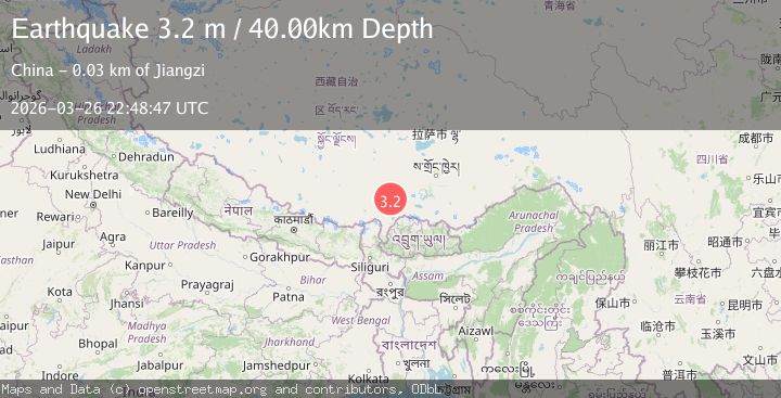 Map of WESTERN XIZANG