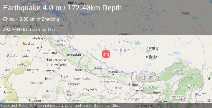Map of WESTERN XIZANG
