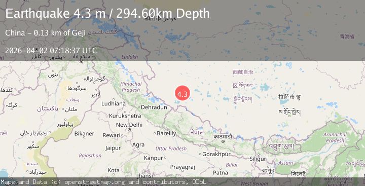Map of WESTERN XIZANG