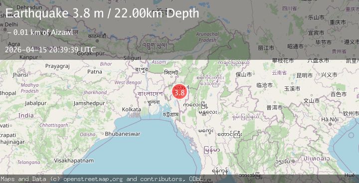 Map of INDIA-BANGLADESH BORDER REGION